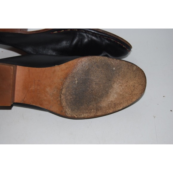 FEIT Ceremonial Handmade Mid Heel Mule – Black – EU 39 (US 8.5) – Rare - Picture 6 of 8